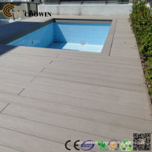 Outdoor gazebo bamboo flooring